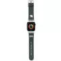 Hello Kitty HKAWMPGKHK Λουράκι Apple Watch 38/40/41mm Μαύρο Σιλικόνη