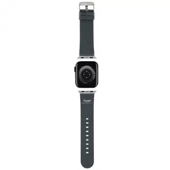 Hello Kitty HKAWMPGKHK Λουράκι Apple Watch 38/40/41mm Μαύρο Σιλικόνη