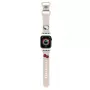 Hello Kitty HKAWMSCHBLE Λουράκι σιλικόνης για Apple Watch 38/40/41mm - Μπεζ