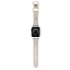 Hello Kitty HKAWMSCHBLE Λουράκι σιλικόνης για Apple Watch 38/40/41mm - Μπεζ