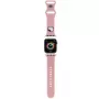 Hello Kitty HKAWMSCHBLP Λουράκι σιλικόνης για Apple Watch 38/40/41mm Ροζ