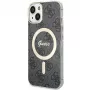 Guess GUHMP15MH4STK Hardcase για iPhone 15 Plus/14 Plus 6,7 ίντσες Μαύρο MagSafe 4G