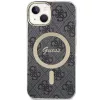 Guess GUHMP15MH4STK Hardcase για iPhone 15 Plus/14 Plus 6,7 ίντσες Μαύρο MagSafe 4G