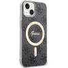 Guess GUHMP15MH4STK Hardcase για iPhone 15 Plus/14 Plus 6,7 ίντσες Μαύρο MagSafe 4G