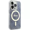 Guess GUHMP15LH4STB iPhone 15 Pro 6,1 ίντσες Μπλε Hardcase IML 4G MagSafe