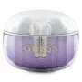 Guess Glitter Gradient True Wireless Bluetooth Earbuds με Θήκη Φόρτισης (Μωβ)