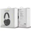 Guess Gcube Metallic Script Logo On-Ear Bluetooth Ακουστικά Μαύρο