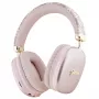 Guess Gcube Metallic Script Logo On-Ear Bluetooth Ακουστικά Ροζ