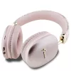 Guess Gcube Metallic Script Logo On-Ear Bluetooth Ακουστικά Ροζ