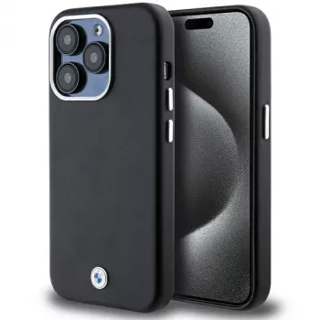 BMW Signature Wrapped Metal MagSafe θήκη για iPhone 14 Pro 6.1 μαύρο