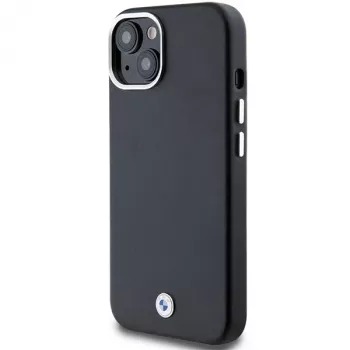 BMW M Collection Signature Wrapped Metal MagSafe θήκη για iPhone 15 Plus / 14 Plus - μαύρο