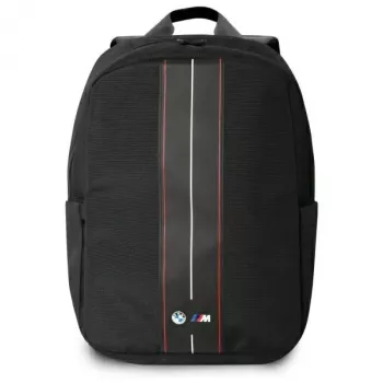BMW BMBP15COMPVSKR σακίδιο πλάτης 16 inch μαύρο νάιλον κόκκινη ρίγα