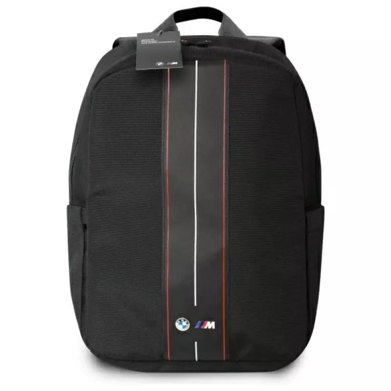 BMW BMBP15COMPVSKR σακίδιο πλάτης 16 inch μαύρο νάιλον κόκκινη ρίγα