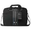 BMW τσάντα laptop 16 inch μαύρο νάιλον μπλε ρίγα