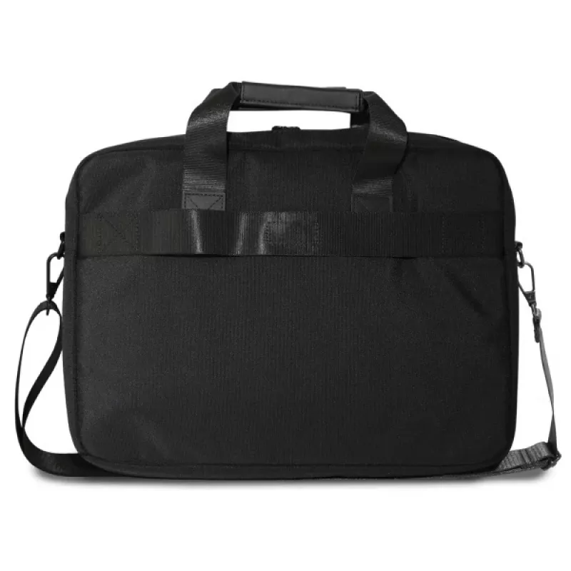 BMW τσάντα laptop 16 inch μαύρο νάιλον κόκκινη ρίγα