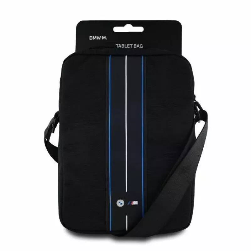 BMW BMTB8COMPVSKL θήκη tablet 8 inch μαύρο νάιλον μπλε ρίγα