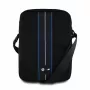 BMW BMTB10COMPVSKL τσάντα tablet 10 inch μαύρο νάιλον μπλε ρίγα