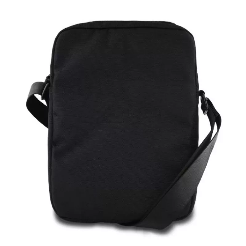 BMW BMTB10COMPVSKL τσάντα tablet 10 inch μαύρο νάιλον μπλε ρίγα