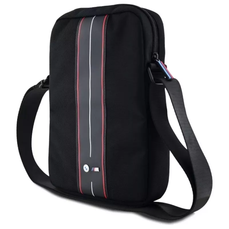 BMW M Collection θήκη tablet 8 inch μαύρο νάιλον κόκκινη ρίγα