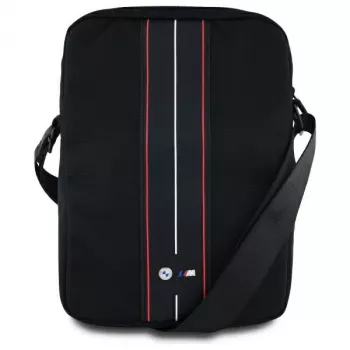 BMW BMTB10COMPVSKR τσάντα tablet 10 inch μαύρο νάιλον κόκκινη ρίγα