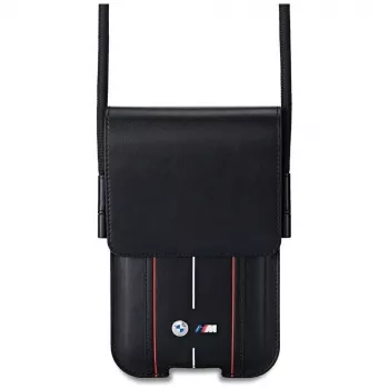 BMW θήκη smartphone Red Stripes μαύρο