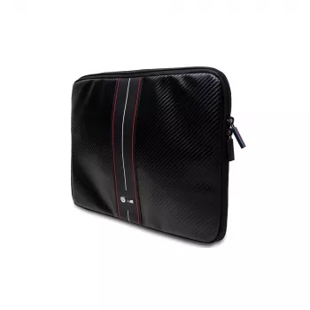 BMW Sleeve BMCS16COMSCAKR 16 ιντσών μαύρο Carbon Red Stripes