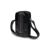 BMW M Collection Carbon Red Stripes θήκη tablet για tablet 10 ιντσών, μαύρη