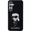 Karl Lagerfeld Ikonik θήκη σιλικόνης για Samsung Galaxy S24 - μαύρη