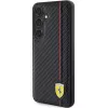 Ferrari FEHCS24MN3DUR S24+ S926 μαύρη σκληρή θήκη Carbon Printed Line