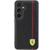 Ferrari FEHCS24MN3DUR S24+ S926 μαύρη σκληρή θήκη Carbon Printed Line