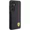 Ferrari FEHCS24MN3DUR S24+ S926 μαύρη σκληρή θήκη Carbon Printed Line