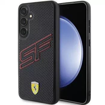 Ferrari FEHCS24MPINK S24+ S926 μαύρη σκληρή θήκη Big SF Perforated για Samsung Galaxy S24+