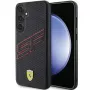 Ferrari FEHCS24MPINK S24+ S926 μαύρη σκληρή θήκη Big SF Perforated για Samsung Galaxy S24+