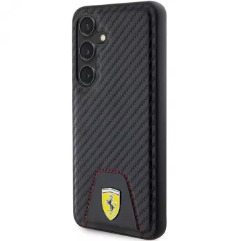 Ferrari FEHCS24SN3PUK S24 S921 μαύρη σκληρή θήκη Carbon Stitched Bottom