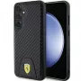 Ferrari FEHCS24MN3PUK σκληρή θήκη για Samsung Galaxy S24+ (SM-S926) - Carbon Stitched Bottom - μαύρη