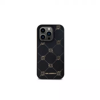 Karl Lagerfeld KLHMP15LPGKHPHK iPhone 15 Pro 6,1 ιντσών μαύρο πίσω κάλυμμα Karl Head MagSafe