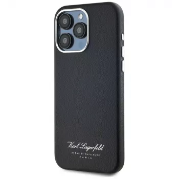 Karl Lagerfeld θήκη Hotel RSG για Apple iPhone 15 Pro, μαύρη