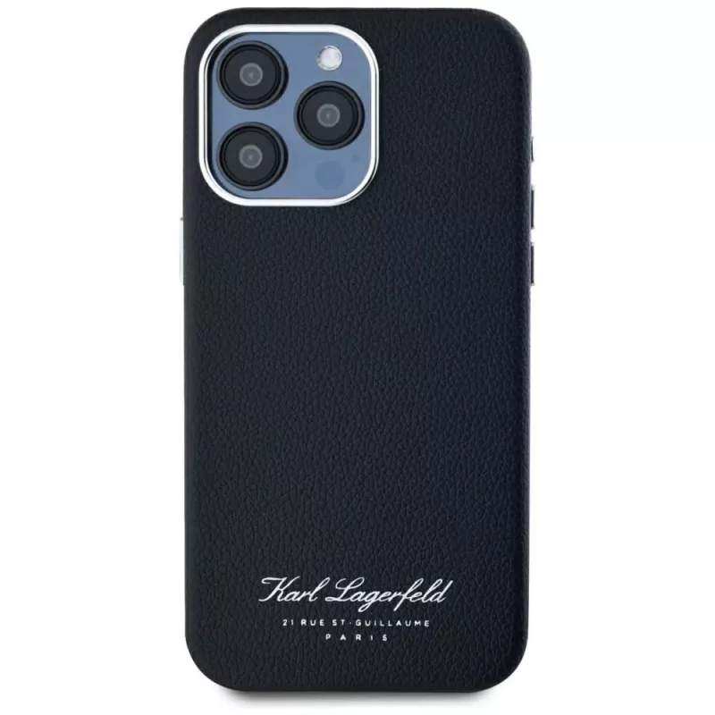 Karl Lagerfeld θήκη Hotel RSG για Apple iPhone 15 Pro, μαύρη