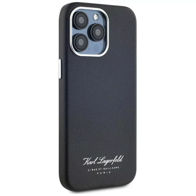 Karl Lagerfeld θήκη Hotel RSG για Apple iPhone 15 Pro, μαύρη