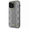 DKNY DKHMP14XPCPVSLE Θήκη iPhone 14 Pro Max 6,7 ίντσες Σκληρή Δερμάτινη Καρό Mono Pattern MagSafe Μπεζ