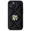DKNY DKHCP14SPQDSLK Quilted Stack Logo Πίσω Κάλυμμα για Apple iPhone 14 6,1 ίντσες Μαύρο