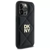 DKNY DKHCP14XPQDSLK Quilted Stack Logo Πίσω Κάλυμμα για iPhone 14 Pro Max 6,7 ίντσες Μαύρο