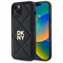 DKNY DKHCP15MPQDSLK Quilted Stack Logo Θήκη για iPhone 15 Plus 6,7 ίντσες Μαύρο