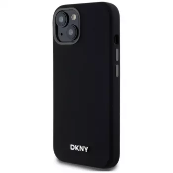 DKNY DKHMP14SSMCHLK Σκληρή Θήκη Liquid Silicone MagSafe για iPhone 13/14/15 6,1 inch Μαύρη