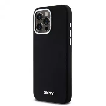 DKNY DKHMP14XSMCHLK Σκληρή Θήκη Liquid Silicone MagSafe για Apple iPhone 14 Pro Max 6,7 inch Μαύρη