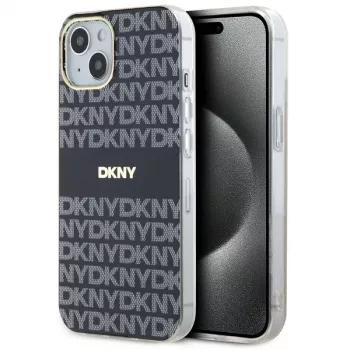 DKNY DKHMP14SHRHSEK Σκληρή Θήκη IML Mono & Stripe για iPhone 14/15/13 6,1 inch Μαύρη MagSafe