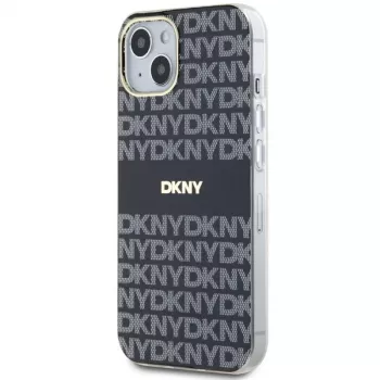 DKNY DKHMP14SHRHSEK Σκληρή Θήκη IML Mono & Stripe για iPhone 14/15/13 6,1 inch Μαύρη MagSafe