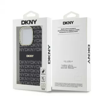 DKNY DKHMP14XHRHSEK Σκληρή Θήκη IML Mono & Stripe MagSafe για iPhone 14 Pro Max 6,7 inch Μαύρη