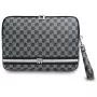 DKNY Θήκη Sleeve DKCS16PVSHLK 16 inch μαύρο καρό μοτίβο τυπωμένες ρίγες