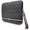 DKNY Θήκη Sleeve DKCS16PVSHLK 16 inch μαύρο καρό μοτίβο τυπωμένες ρίγες